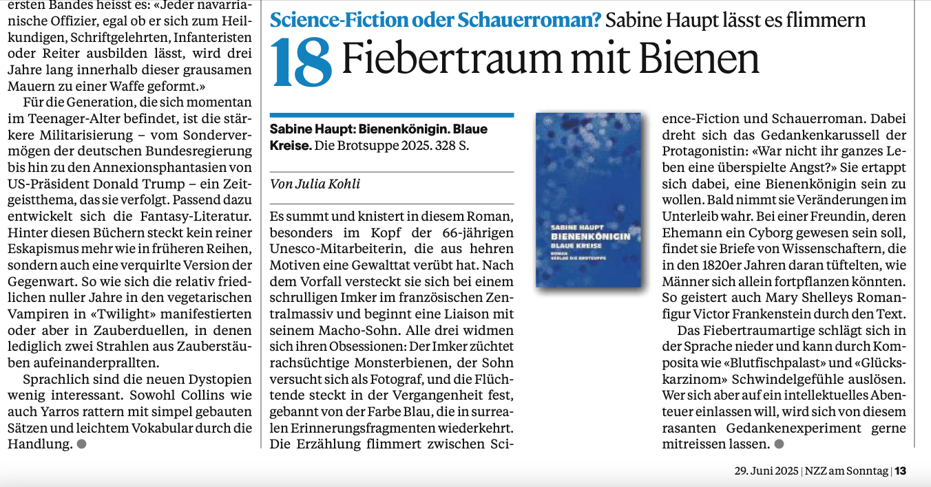 NZZ am Sonntag, 29.6.2025