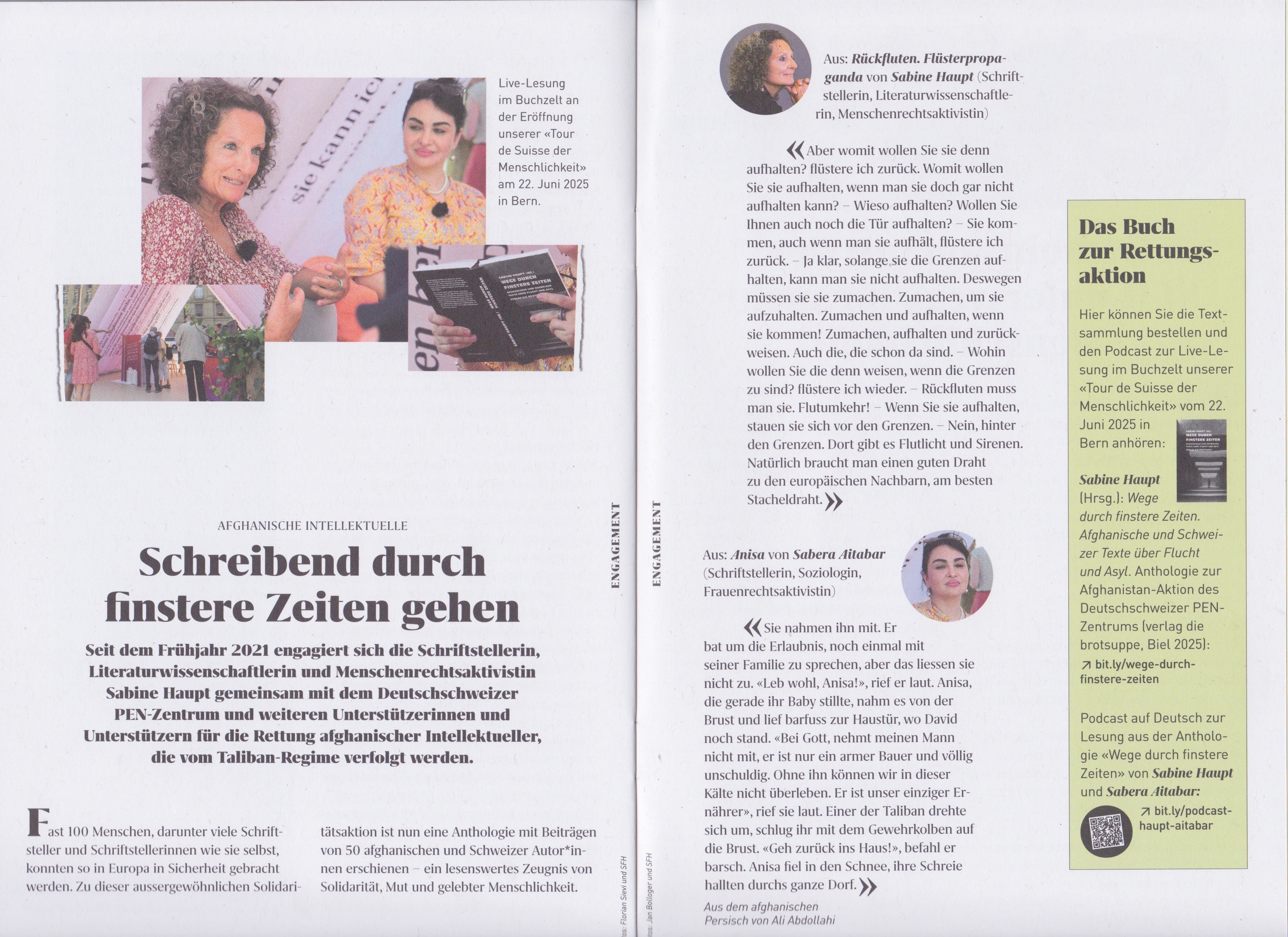 Fluchtpunkt 110, August 2025